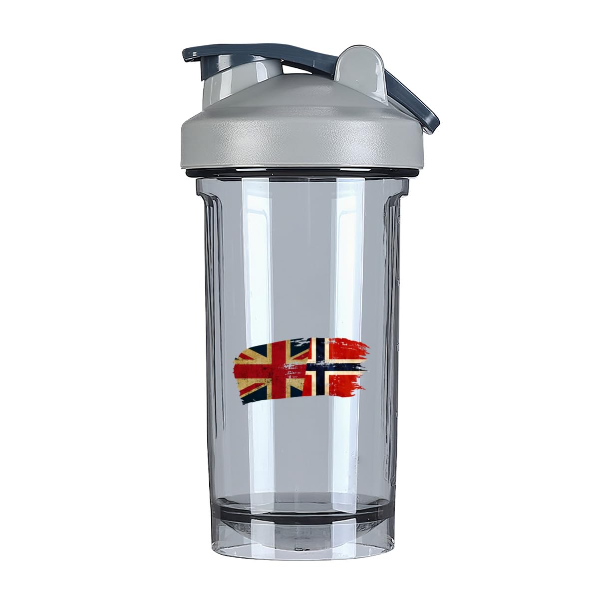 Norwegians America Flag 18 Ounce Shaker Cup,Fashion Theme Pattern Shaker Bottle Leak-proof Workout Shake Bottles 500ML/18 oz Perfect for Pre Workout-2-1
