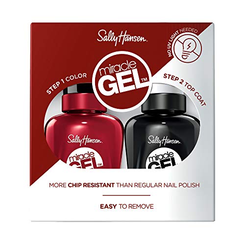 Sally Hansen Miracle Gel Nail Polish Lacquer, Dig Fig, 1.0 Fl. Oz., Value