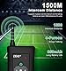 EJEAS FBIM Professionelle Bluetooth Headset Intercom für Schiedsrichter, 850 mAh 1500 MDrahtlose Sprechanlage mit Rauschunterdrückung für Fußball und Handball 4 Menschen Verbindung(2 Stück)
