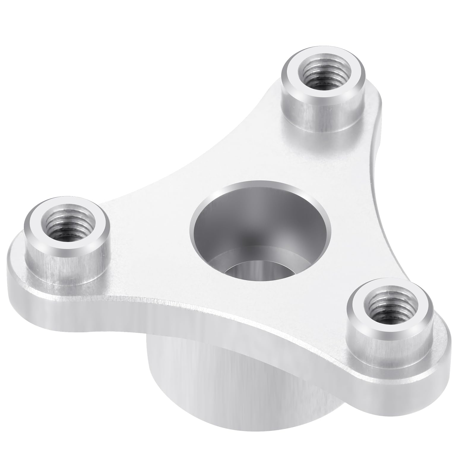 JGGZONE Metal Aluminum Alloy 7075 RC Slipper Clutch Eliminator Compatible with Traxxas 1/10 Stampede/Slash 4x4 VXL RC Car Upgrade Parts (Silver)