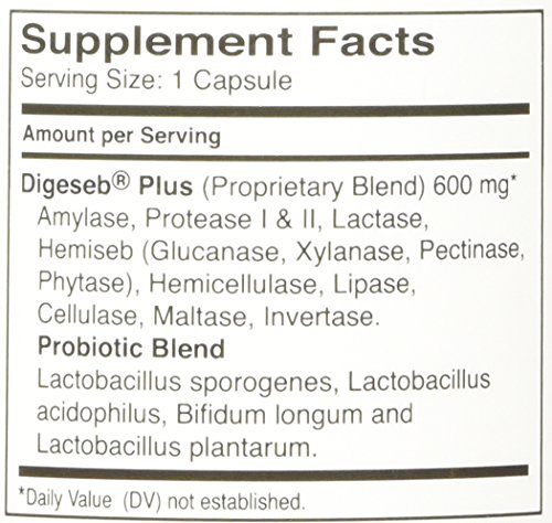 Global Health Trax Active Digestive Enzymes -- 90 Capsules #TOP4