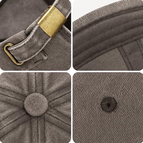 Image of Classic Vintage Style Solid Color Sailor brimless Skull hat Casual Washed Cotton Rolled Cuff Harbour Hat
