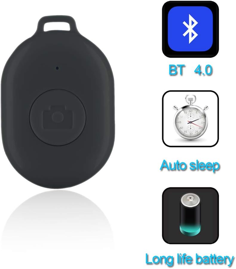 SelfieCom Wireless Camera Selfie Timer One Key Remote Shutter Remote Control for iOS&Android Smartphones