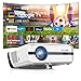 4K Beamer Google TV HDR10+, 2500 ANSI Lumen Tageslicht Heimkino Projektor mit WiFi Bluetooth HDMI ARC, 35W×2 Deep Bass, Dolby Audio, ToF Autofokus und MEMC, ideal für Wohnzimmer, Gaming, Outdoor