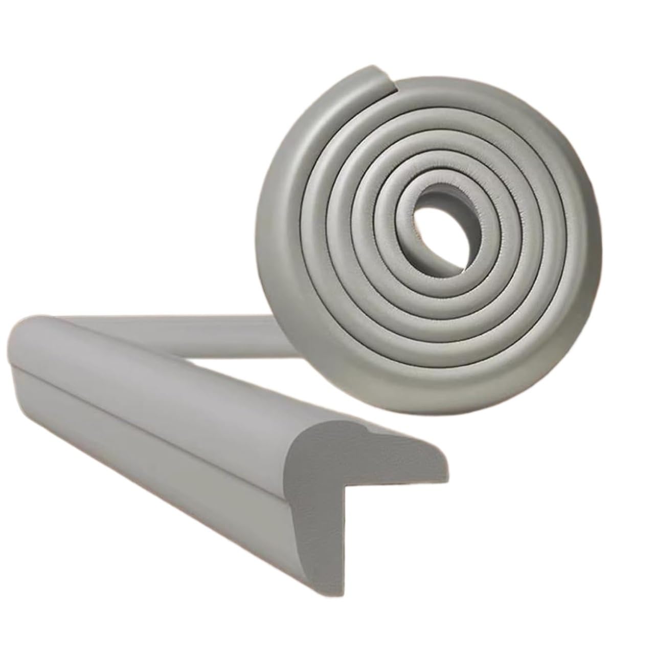 Diseño más Grueso: El diseño más Grueso de Este pr Tiras de protección de Bordes de Seguridad de Espuma autoadhesiva de 17 mm, tamaños múltiples Multicolores(Grijs,6m)