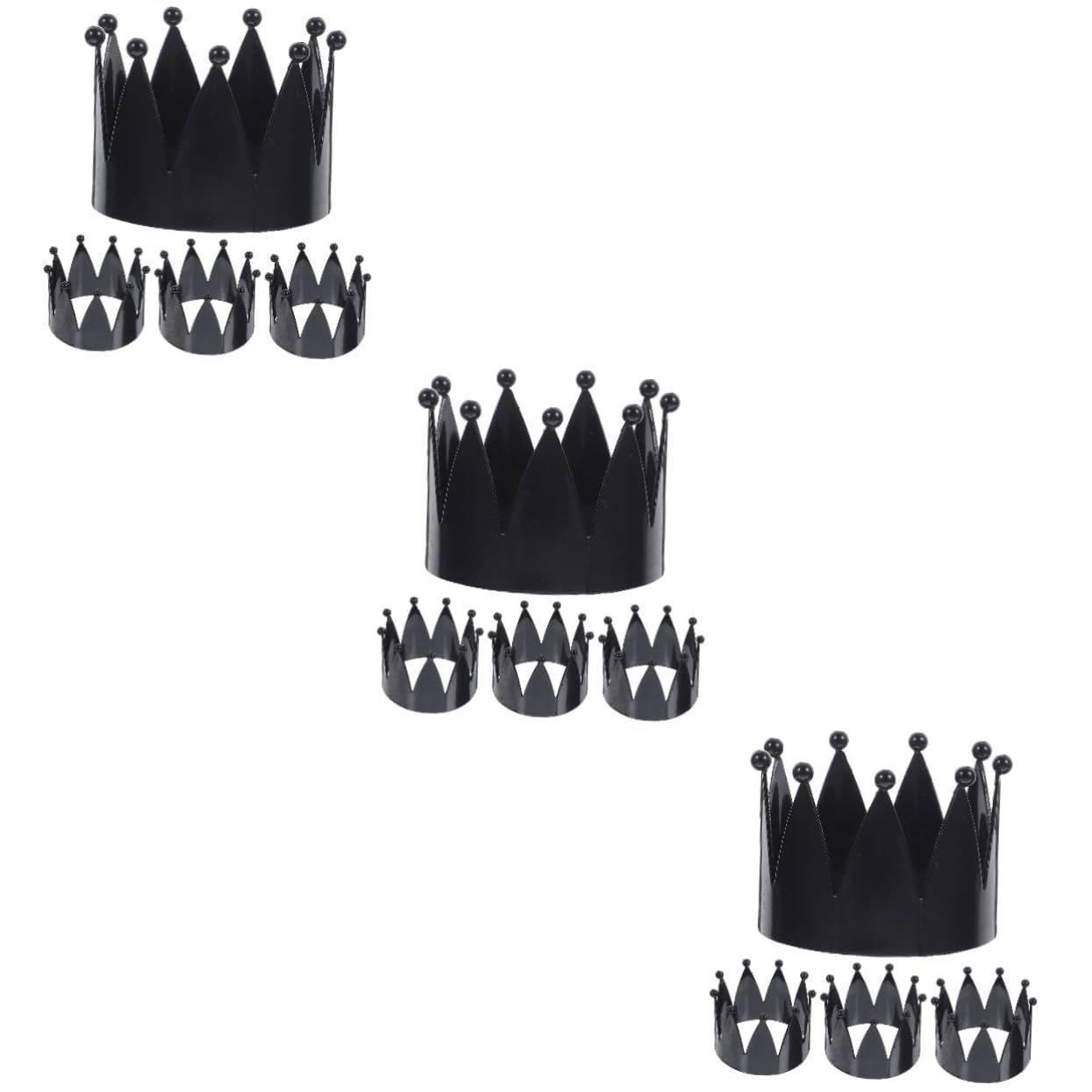 Amosfun 4 Set Portatovaglioli Metallo Forma Eleganti Portatovaglioli Per Matrimoni E Decorazioni Per Tavola 4 Pezzi*4