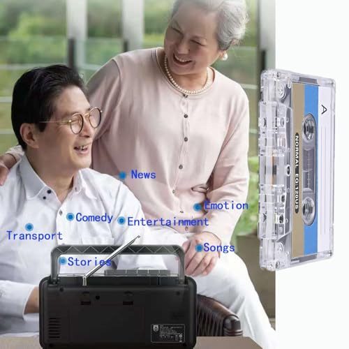 10 Stück Rauscharm Audiokassetten, Leer Audio Kassetten ,90 Min Leerkassetten,Audio Kassette für Seminare, Vorlesungen und tägliche Aufzeichnungen