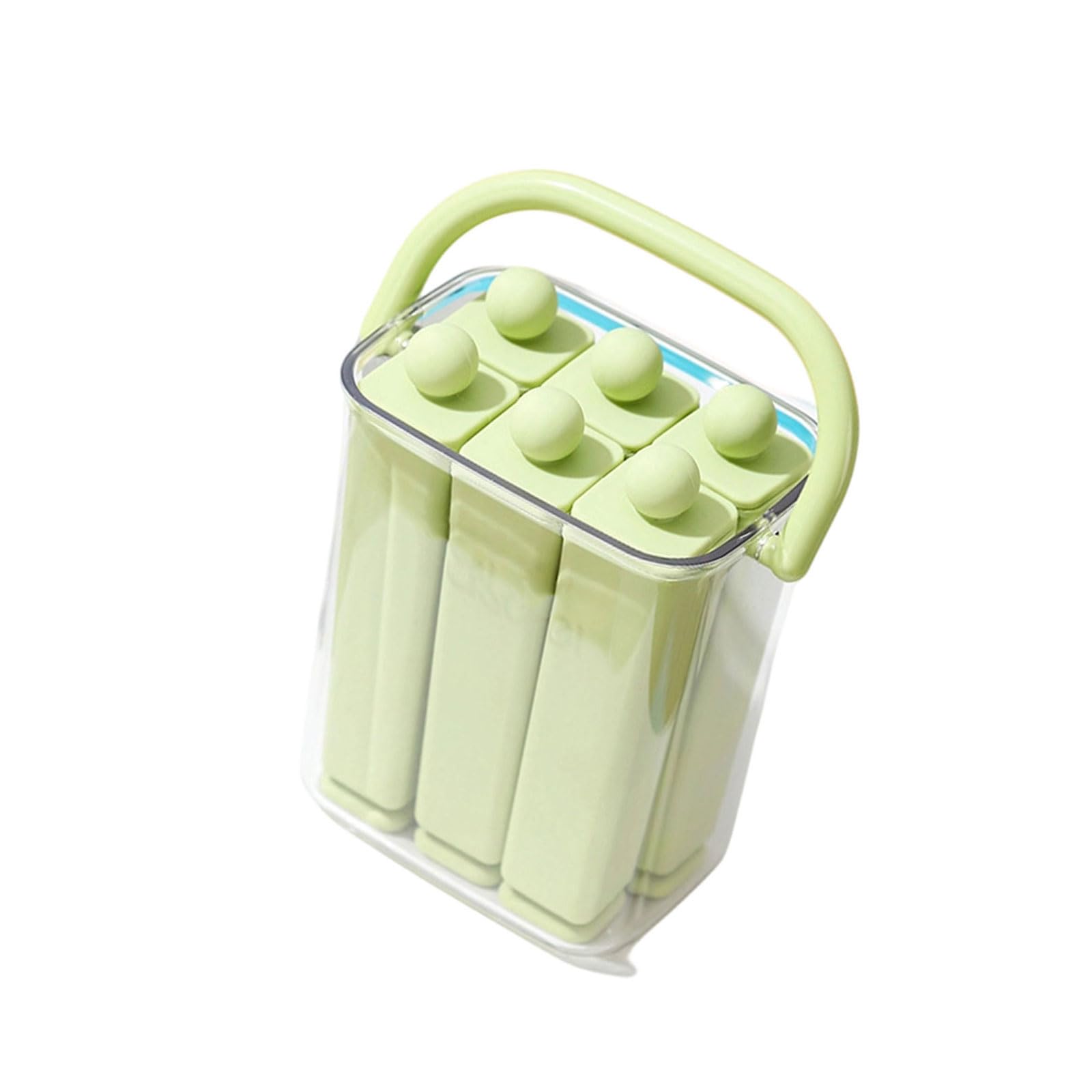 Qusinfc Silicone Ice Cubes Molds Set with Easy Releases Design Ice Stick Maker for Homemades Popsicles and Cocktails Parties Silicone Cubes Mold