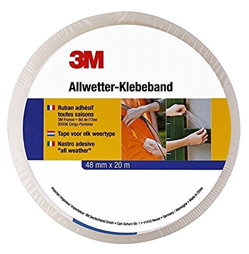 Preisvergleich Produktbild 3M Allwetter Klebeband 48mm x 20m, transparent