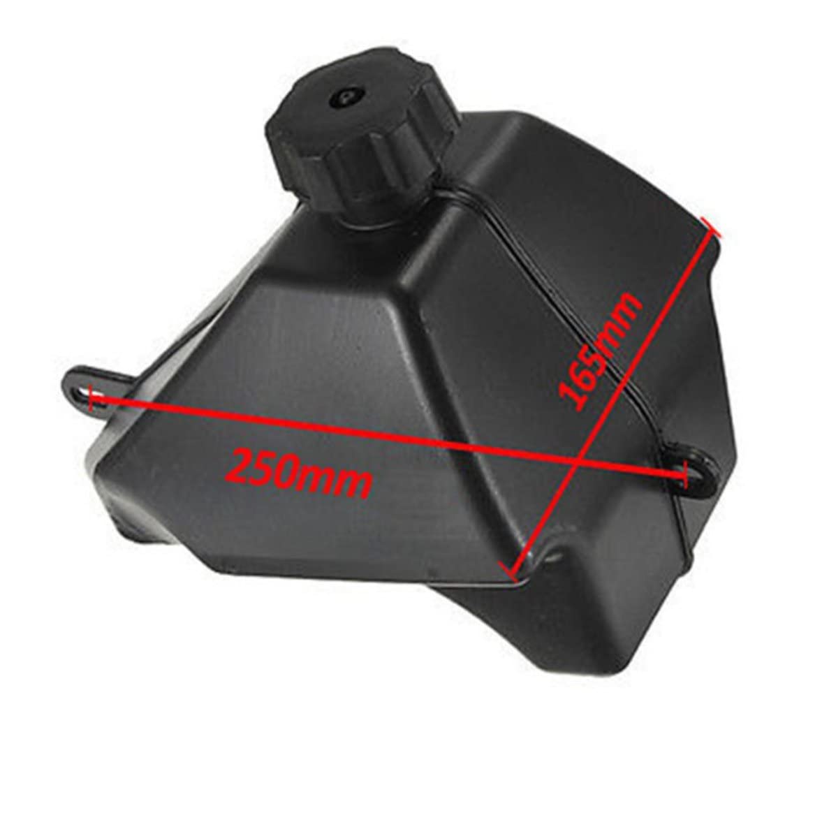 Réservoir de carburant à essence avec bouchon réservoir de gaz en plastique 50CC 90CC 110CC stockage pour Quad Dirt Bike ATV stockage mazout