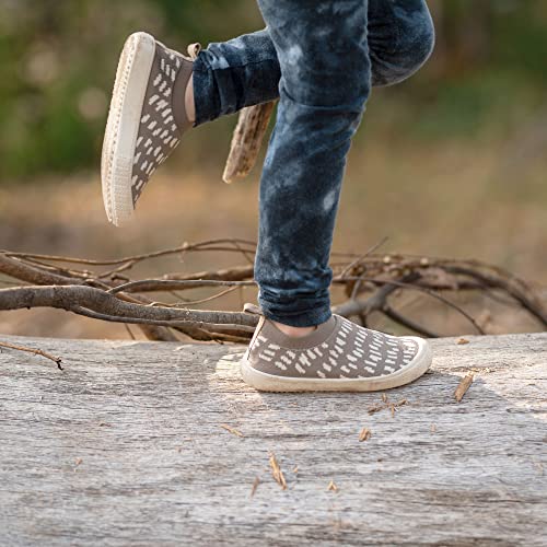 Image of JAN & JUL Slip-on Knit Shoes, Machine Washable and Lightweight Sneakers for Toddler Boys and Girls