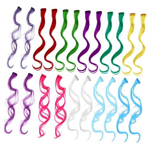 Extension cheveux bouclés pour soirée | Kit 22 pièces pour une coiffure de fête
