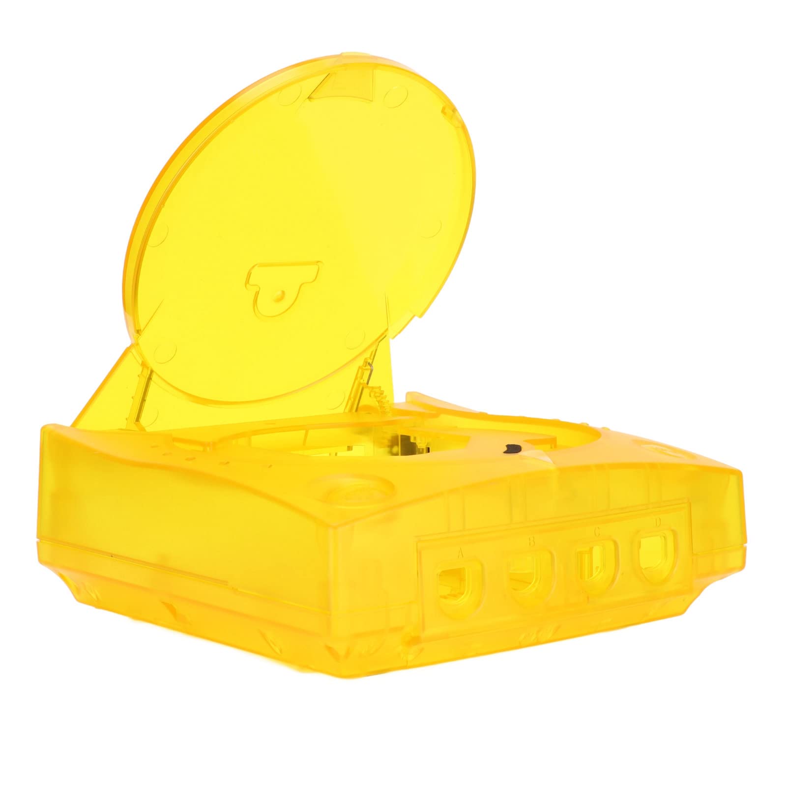 Sostituzione Console retrò con Guscio in Plastica Traslucida per Dreamcast DC in Colore Giallo