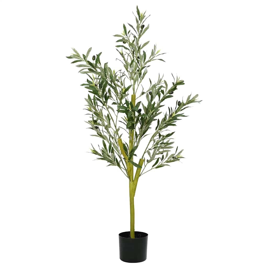 Sztuczna oliwka 120 cm z 450 liśćmi i doniczką, realistyczna roślina