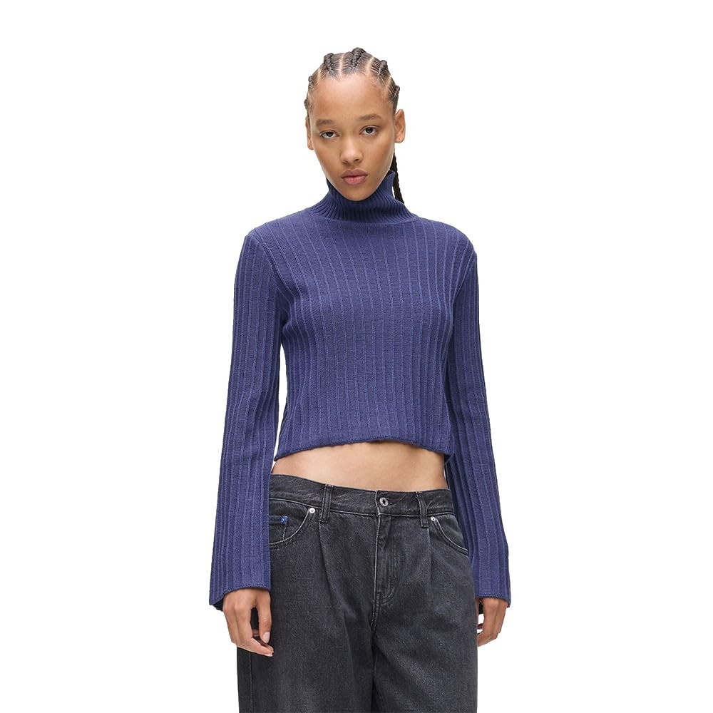 Karl Lagerfeld Jeans Mujer Plisse Sweater