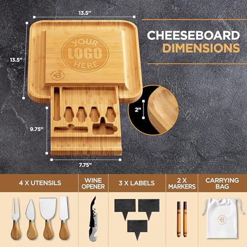 Image of Personalized Charcuterie Board, Engraved Cheese Board, Custom Wedding Gift