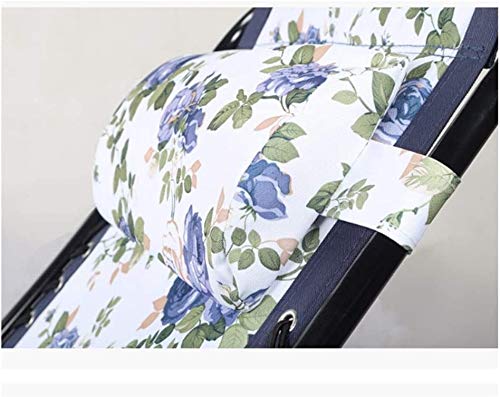 Chaise de salon de jardin pliante et inclinable avec coussin - 3