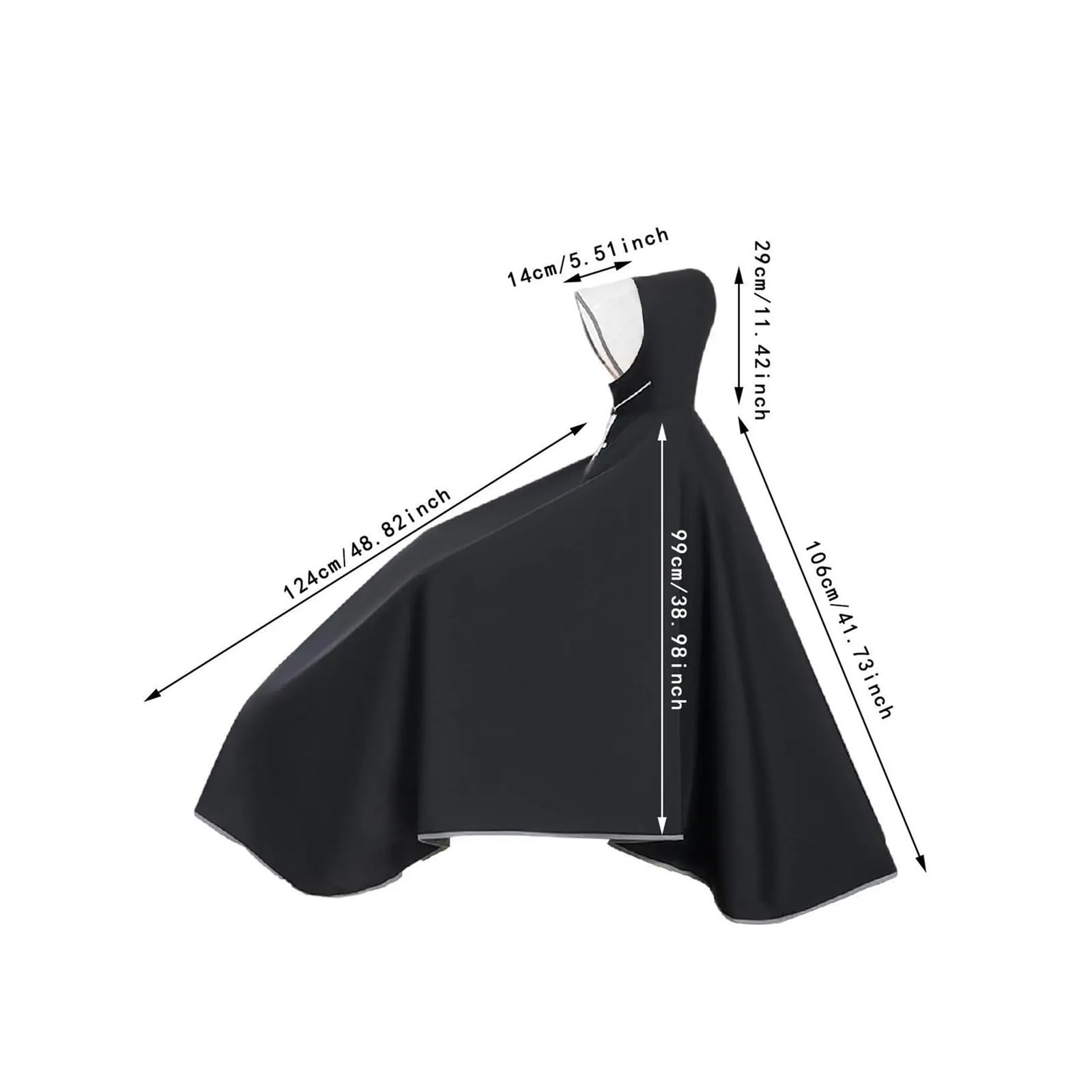 Ponchos de pluie pour adultes - Imperméable - Vélo - Pour étudiant - Pilote électrique - Longue durée