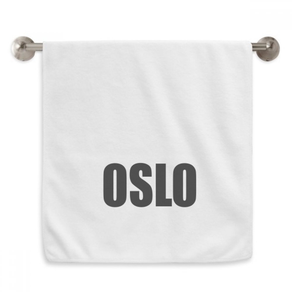 Serviettes débarbouillettes Oslo Norvège douceur haut de gamme