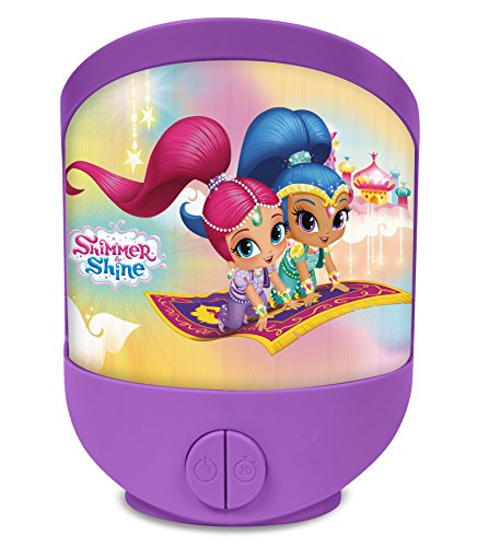 Shimmer and Shine Lenticular Night Light, Multi-Colour