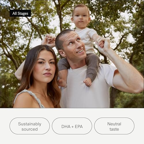 Image of Needed. Prenatal Omega-3 - High Potency Dose of Sustainably Sourced Fish Oil, Lemon Zest Scented, 1000mg DHA, 1000mg EPA, Encased in a Gelatin-Free, Plant-Based Softgel Shell, 30-Day Supply | High Potency Dose of Sustainably Sourced Fish Oil, Encased in a Gelatin-Free, Plant-Based Softgel Shell, 30-Day Supply