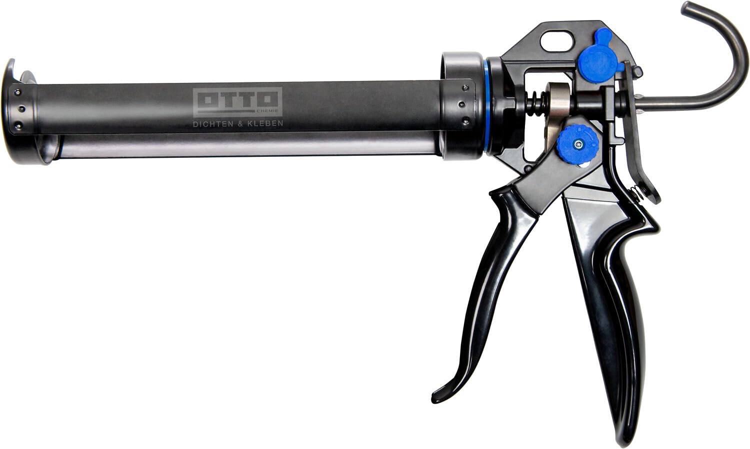 OTTO Pistola de prensa manual H 27 – Prensa de cartuchos profesional para 280 – 310 ml | Conmutable 12:1 y 25:1 | para silicona, acrílico, poliuretano, híbrido