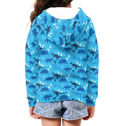 Unisex Kids Full Zip Hoodies Sweatshirts with Pockets Boys Zip up Long Sleeve Trendy Jacket Coat 6-16 Years2