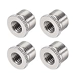 uxcell-38-Female-to-58-Male-Threaded-Screw-Adapter-for-Microphone-Stand-Copper-4pcs