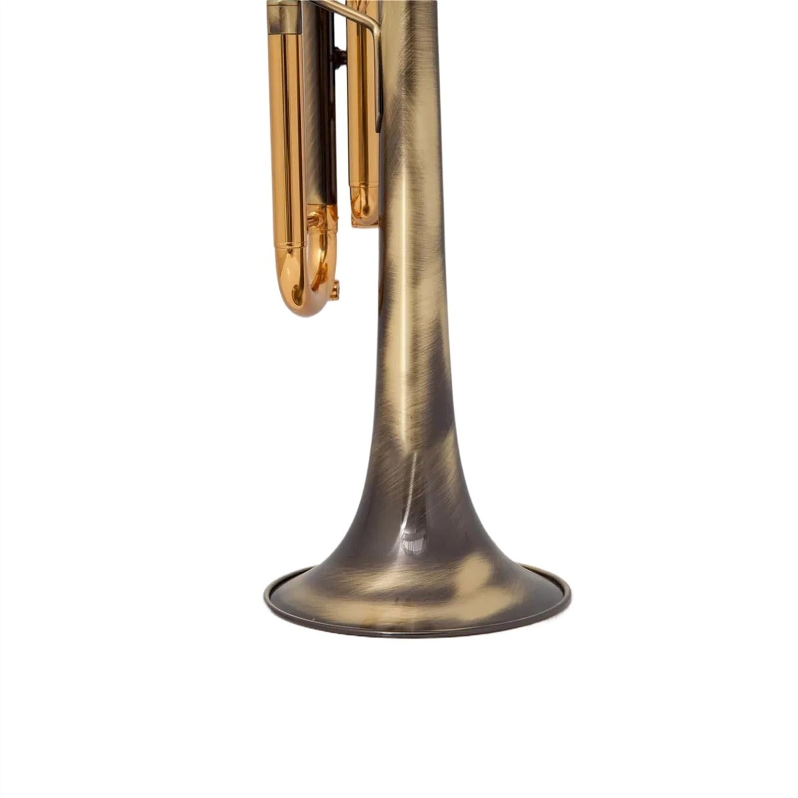 Trompeta Estándar Instrumentos Musicales Trompeta En Si Bemol De Latón Superficie De Simulación De Cobre Antiguo Trompeta En Si Bemol Pequeña Trompeta Profesional Para Principiantes