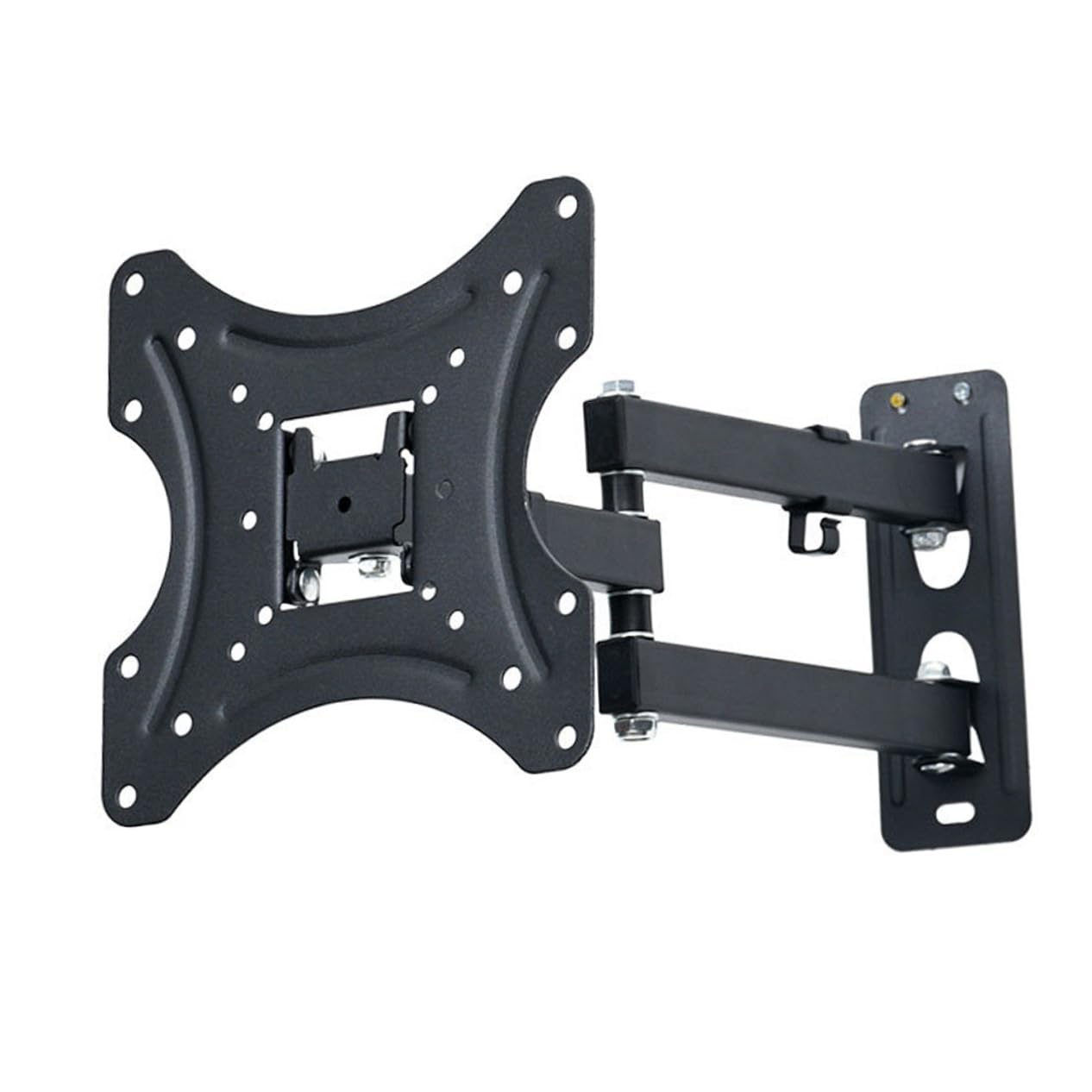 SHINEOFI Supporto Parete Tv Lcd da Staffa Parete Regolabile e Girevole Compatibile con Tv LED Lcd Livella Bolla