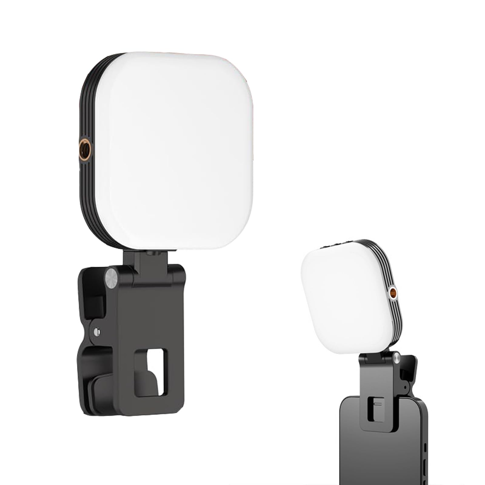 KASTWAVESelfie Light Magnetic, LED Fill Light Compatible with Magsafe, iPhone Light Rechargeable with Clip, for Selfies/TikTok/Zoom Calls/Video Conference/Travel Photography