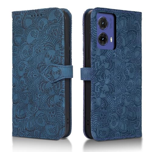 Succtopy Coque pour Motorola Moto G85 5G Etui Protection Housse Premium en Cuir PU [Emplacements Cartes] [Fermeture Magnétique] Pochette Flip Portefeuille...