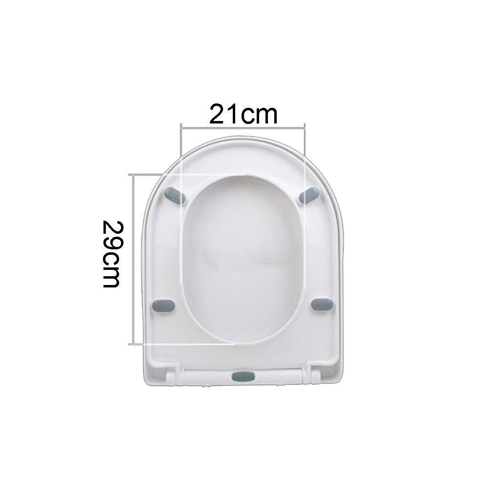 coperchio per WC, Sedile WC universale a forma di U(47 * 36cm)