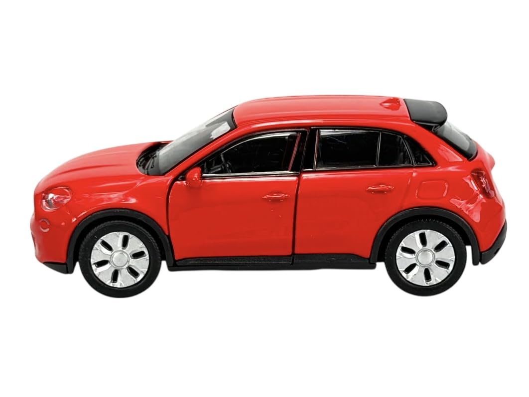 Welly Modèle De Voiture Compatible Avec Fiat 600 600E - Rouge