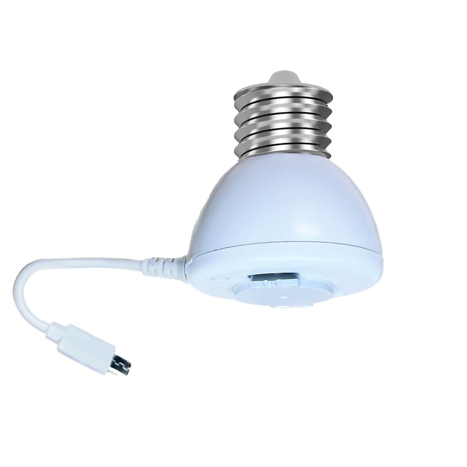 EC27 Bulb Connector for P1 360° Security Camera, Combination of Both to be a Wireless Outdoor/Indoor Camera, Easy to Install Like Replacing a Light Bulb, 1 Pack