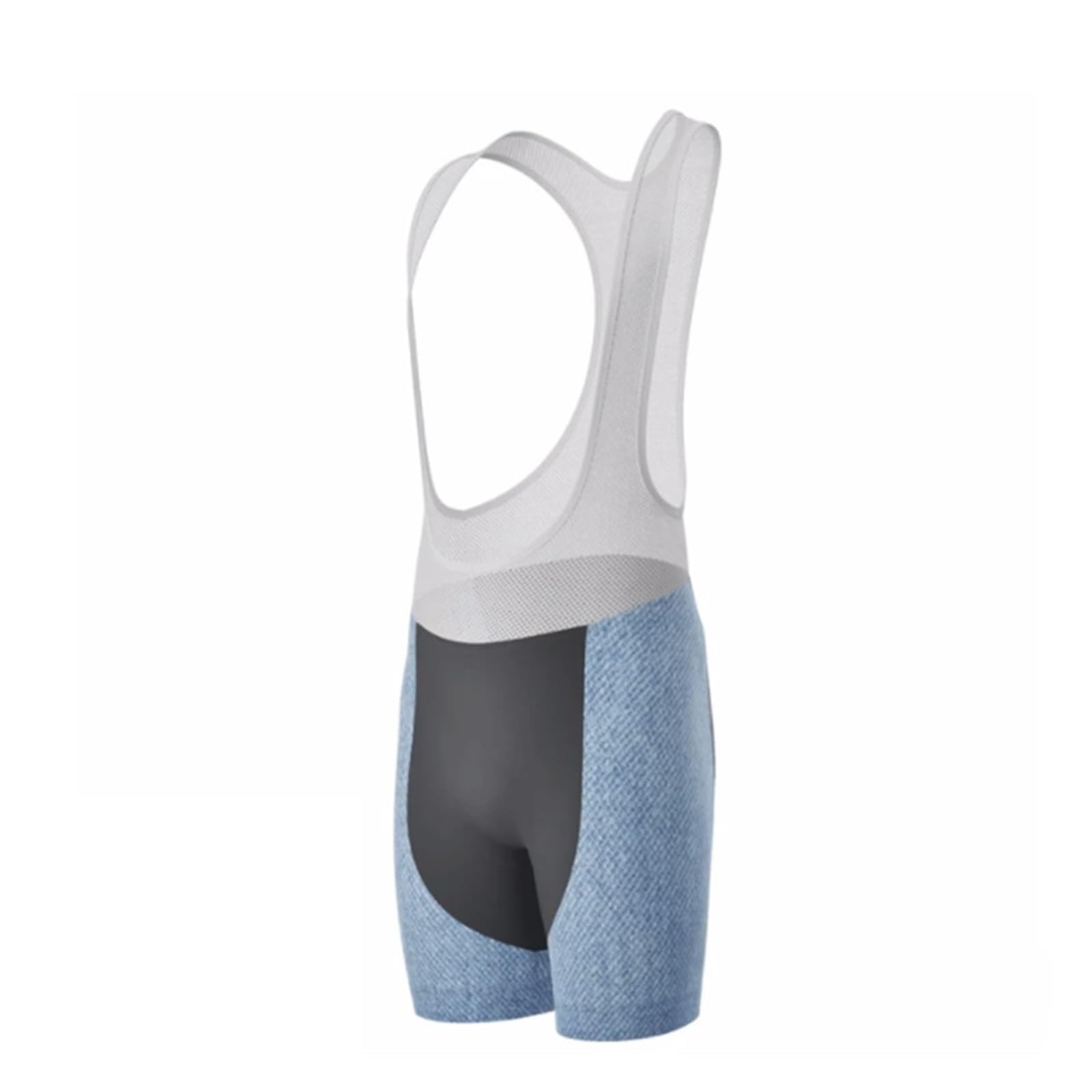 Salopette Ciclismo Uomo Pantaloncini da Ciclismo Calzamaglia da Uomo Traspirante Abbigliamento da MTB Pantaloni da Bicicletta Abbigliamento da Bici Pantalone Corto(F,XXXL)