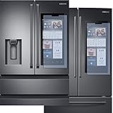 AD1000 Screen Defender/Protector for Samsung 3 or 4 door (2018) French style fridge w/HUB Display- Clear Model Specific, see below
