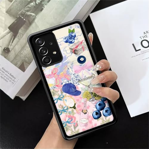 FKBRCL4U for Samsung Galaxy A53 5G Case,Graphic Design for Girl Boy Soft Silicone Hard Acrylic Shock Protection Designed for Samsung Galaxy A53 5G Cute Aesthetic Collage Preppy Pattern - image 6