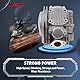 WOOSTAR 52,4mm Zylinderkopf Kit mit Dichtungen A7TC Zündkerze Ersatz für Lifan 110ccm 125ccm 4 Wheeler Motorrad ATV Quad Go Kart Dirt Pit Bike Dune Buggy