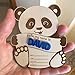 Custom Panda Bear Baby Announcement Sign, Personalized Baby Name Sign, Wood Birth Stat, Baby Sign for Hospital, Photography Photo Prop, Shower Gift, Bear Nursery Sign