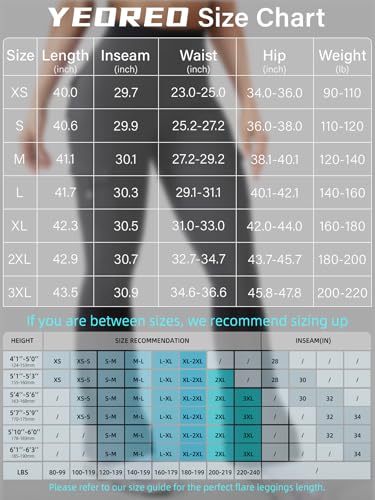 Image of YEOREO CoreFlex Women Workout Flare Leggings