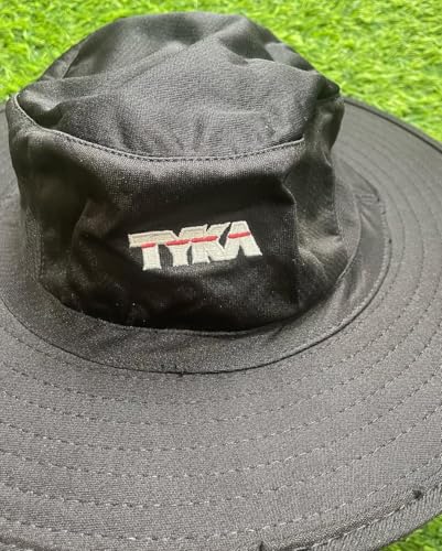 Image of TYKA Cricket Panama Hat | Wide Brim Sun Protection Hat with Sweat-Absorbent Towel Lining | Lightweight & Breathable Headwear for Cricket Matches