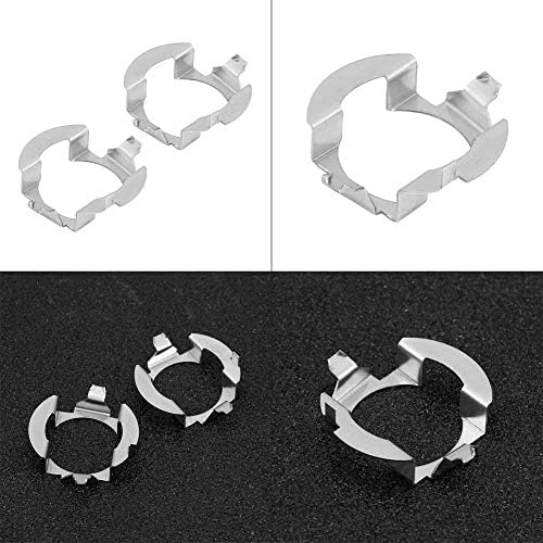H7 LED Adapter, Headlight Clip, H7 LED Headlight Bulb Holder Retainer, 1 Pair Headlight Clips, Headlamp Adapter Retainer Clip