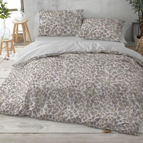 Burrito Blanco | Fundas nórdicas Estampadas | Cama de 150 a 160cm. (+Medidas Disponibles) | Diseño 049 | Color Gris (150 160x190/200cm.)