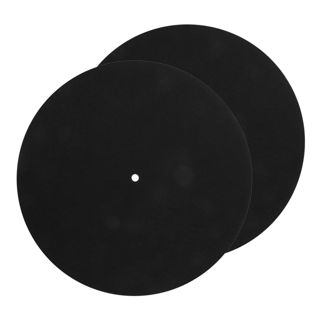 Toddmomy 2Pcs Felt Turntable Mat Static Vinyl Player Pad for Record Players Shock Absorbing Cushion to Reduce Vibration Protect Vinyl Records present for Music