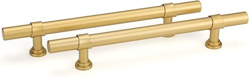 Miniatura 8 de goldenwarm Paquete de 6 tiradores negros de gabinete de 3 34 pulgadas, manijas de gabinete de cocina, manijas modernas para puertas de gabinete,