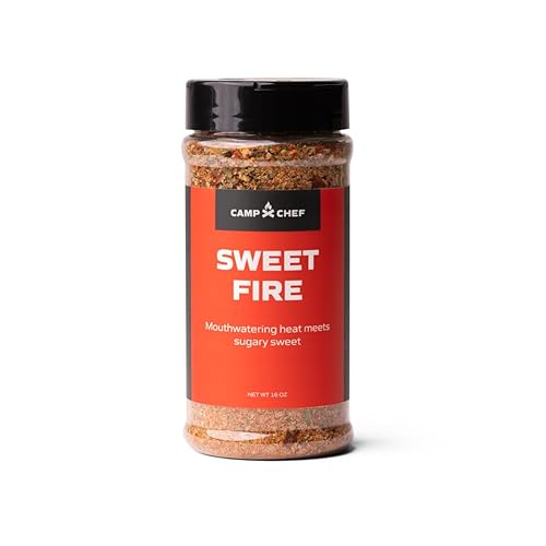 Camp Chef Condimento Sweet Fire de 11 oz de peso neto