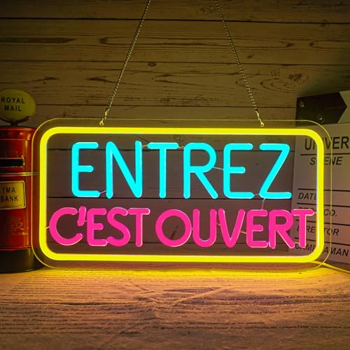 Flixyticy Enseigne Lumineuse Néon 