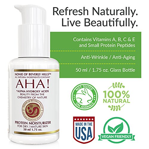 Nonie AHA Protein Moisturizer for Dry/Mature Skin