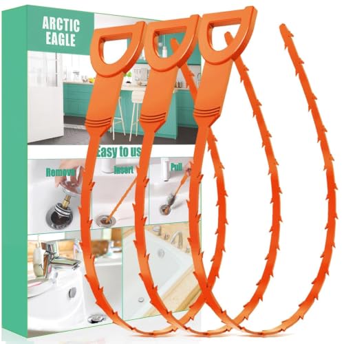 ARCTIC EAGLE Drain Snake Hair Clog Remover - Shower Sink Unc...